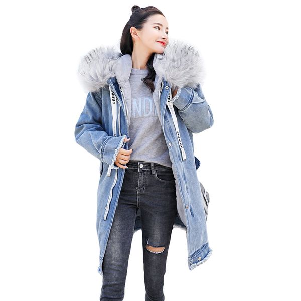 jeans jacket women autumn winter coat female bomber jacket warm cotton parkas hoodie outerwear woman coats, Black
jeans jacket women autumn winter coat female bomber jacket warm cotton parkas hoodie outerwear woman coats, Black