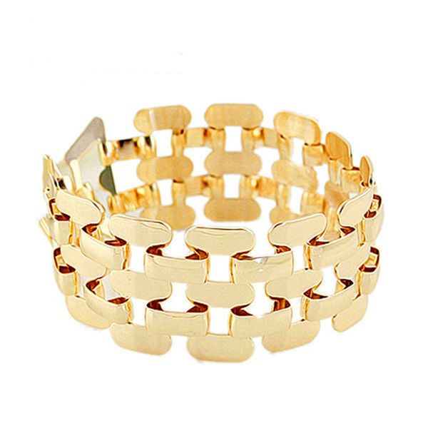 gold silver color zinc alloy hollow out punk bracelet and bangles fashion jewelry men and women, White
gold silver color zinc alloy hollow out punk bracelet and bangles fashion jewelry men and women, White