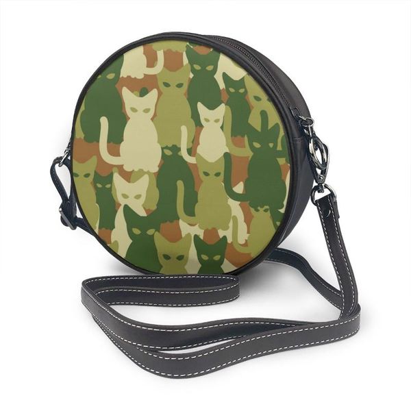 2020 summer women's small round bag cats army camouflage pattern shoulder bag messenger crossbody phone coin purse
2020 summer women's small round bag cats army camouflage pattern shoulder bag messenger crossbody phone coin purse