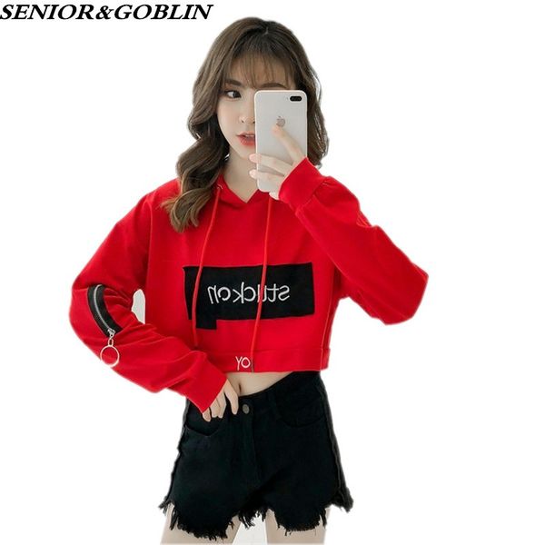women hoodie gothic punk zipper crop hooded pullover sweatshirt plus size letter embroidery casual, Black
women hoodie gothic punk zipper crop hooded pullover sweatshirt plus size letter embroidery casual, Black
