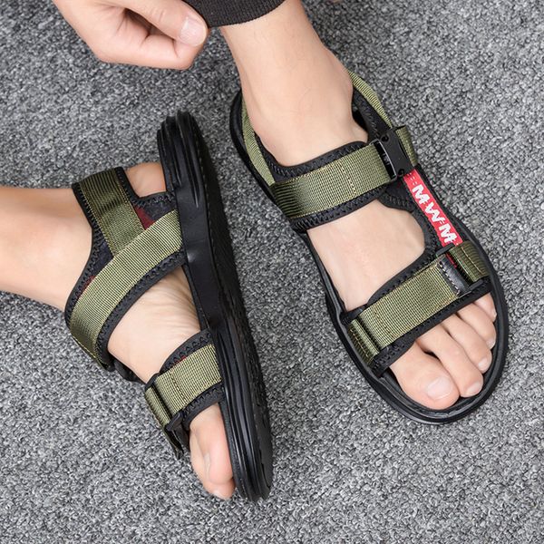 fashion casual men mesh beach sandals summer sandal shoes flat open toe classics men footwear zapatos hombre, Black
fashion casual men mesh beach sandals summer sandal shoes flat open toe classics men footwear zapatos hombre, Black