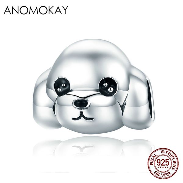 anomokay 100% 925 sterling silver adorable poodle dog charm fit women bracelets & necklaces s925 silver animal bead jewelry gift
anomokay 100% 925 sterling silver adorable poodle dog charm fit women bracelets & necklaces s925 silver animal bead jewelry gift