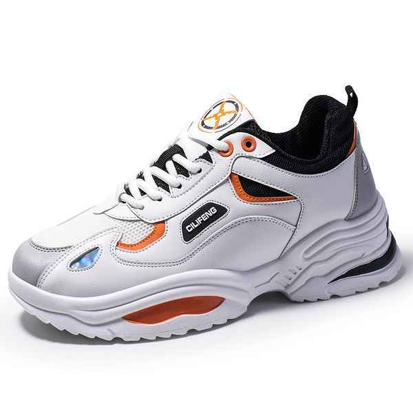 new men casual shoes lac-up men shoes winter spring fashion clunky sneaker casual platform high heel dad 39-44, Black
new men casual shoes lac-up men shoes winter spring fashion clunky sneaker casual platform high heel dad 39-44, Black