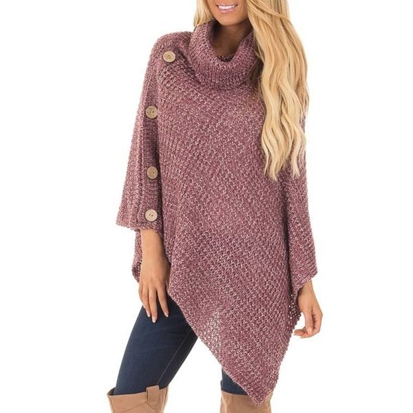casual loose long sleeve sweater womens turtleneck knitwear pullover jumper, White;black
casual loose long sleeve sweater womens turtleneck knitwear pullover jumper, White;black