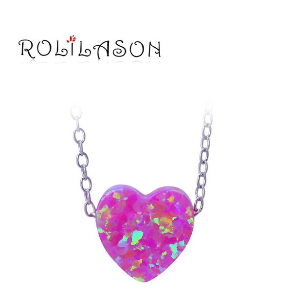rollason 925 sterling silver necklace pendant party design heart-shaped purple fire opal for women ops741
rollason 925 sterling silver necklace pendant party design heart-shaped purple fire opal for women ops741