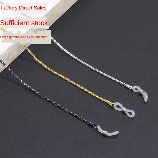 mirror nonskid love hollow neck sun hanging neck glasses rope hanging rope glasses chain metal anti-slip chain, Blue 
mirror nonskid love hollow neck sun hanging neck glasses rope hanging rope glasses chain metal anti-slip chain, Blue