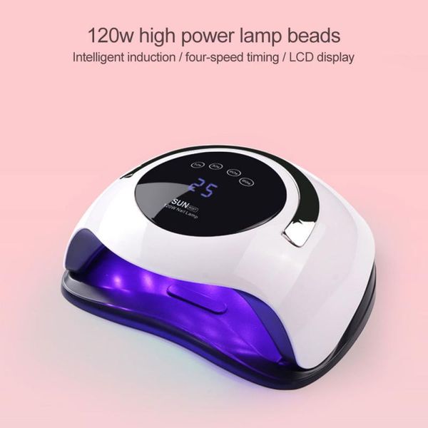 auto dual light source uv/led lamp gel nail dryer cure intelligent timing nail art equipment manicure tools eu/us plug tslm1, Silver
auto dual light source uv/led lamp gel nail dryer cure intelligent timing nail art equipment manicure tools eu/us plug tslm1, Silver
