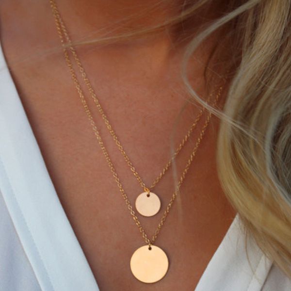 trendy big small paillette double-deck pendant necklace golde silver women long sweater chain collar round slice charming necklaces jewelry
trendy big small paillette double-deck pendant necklace golde silver women long sweater chain collar round slice charming necklaces jewelry