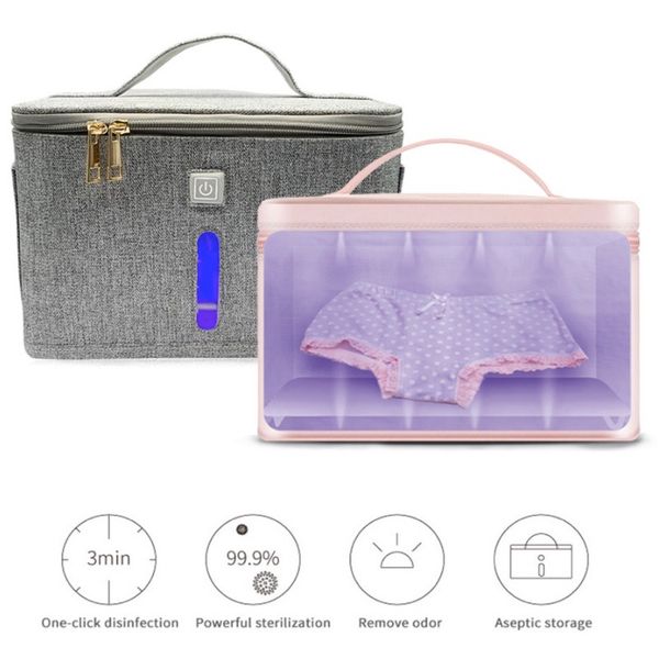sterilization portable led uv sterilizer bag underwear disinfection case and accessory cleaner
sterilization portable led uv sterilizer bag underwear disinfection case and accessory cleaner