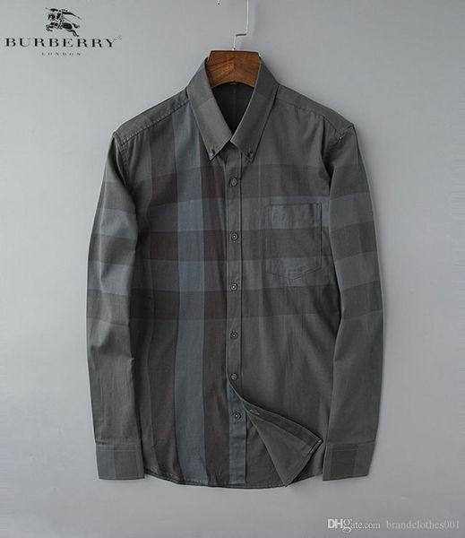 brand mens designer long sleeve shirts firmate dress shirts fashion casual luxury shirt plaid shirt homme button up 038, White;black
brand mens designer long sleeve shirts firmate dress shirts fashion casual luxury shirt plaid shirt homme button up 038, White;black