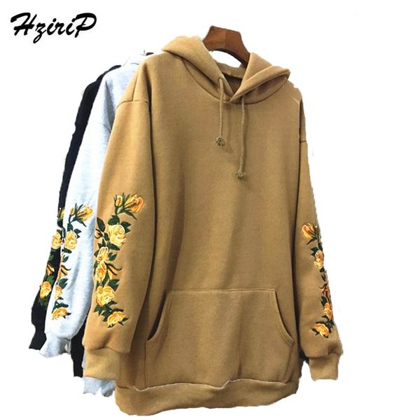 hzirip новый hooeded толстовка женщины elegant вышивка цветы с длинными рукавами пуловер вскользь высокого качества толстовки, Black
hzirip новый hooeded толстовка женщины elegant вышивка цветы с длинными рукавами пуловер вскользь высокого качества толстовки, Black