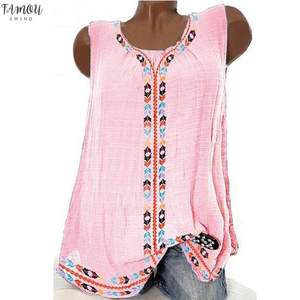 plus size women blouses summer sleeveless print solid fashion loose shirt blusas mujer de moda 2020 camisas mujer, White
plus size women blouses summer sleeveless print solid fashion loose shirt blusas mujer de moda 2020 camisas mujer, White