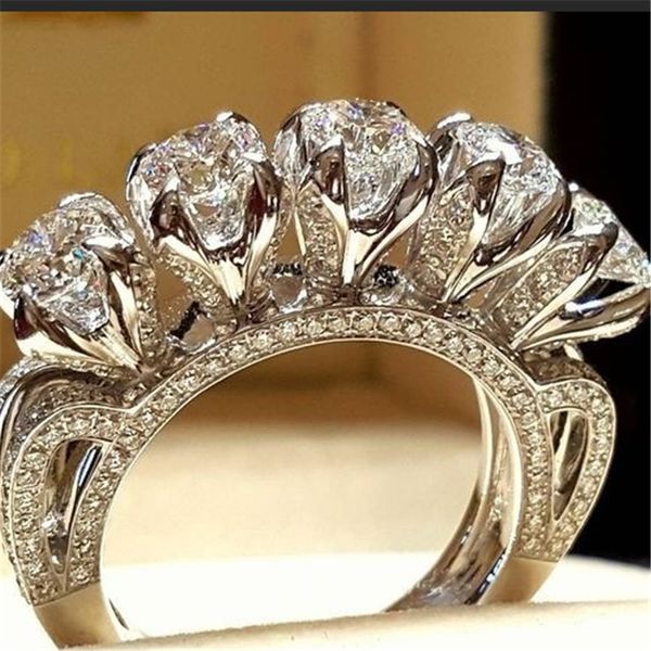simulation diamond engagement ring 18k white gold wedding anillos de finger ring for women amethyst bizuteria bague etoile rings, Golden;silver
simulation diamond engagement ring 18k white gold wedding anillos de finger ring for women amethyst bizuteria bague etoile rings, Golden;silver