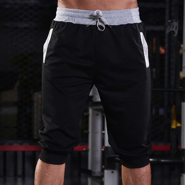 men's sweatpants shorts running hip hop trousers casual cropped pant cargo pants men 2020 new summer shorts, White;black
men's sweatpants shorts running hip hop trousers casual cropped pant cargo pants men 2020 new summer shorts, White;black