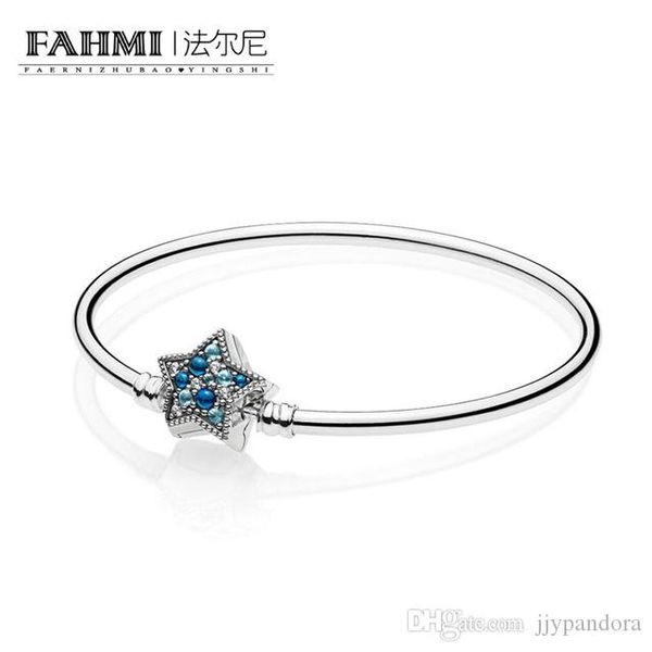 fahmi 100% 925 sterling silver new flashing stars cuffs original temperament women retro charm bracelet jewelry wholesale, Black
fahmi 100% 925 sterling silver new flashing stars cuffs original temperament women retro charm bracelet jewelry wholesale, Black