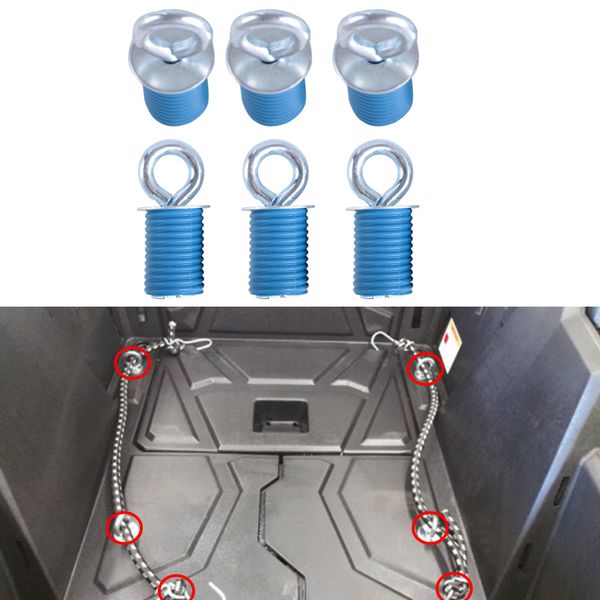 for polaris rzr 6pcs/set tie down anchor tie downs anchors blue 570 900 zr s 900 800 1000 xp sportsman 110 400 450
for polaris rzr 6pcs/set tie down anchor tie downs anchors blue 570 900 zr s 900 800 1000 xp sportsman 110 400 450