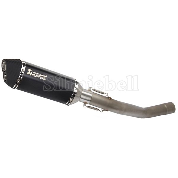 for z750 akrapovic exhaust motorcycle slip on exhaust pipe escape moto muffler middle link pipe with db killer
for z750 akrapovic exhaust motorcycle slip on exhaust pipe escape moto muffler middle link pipe with db killer