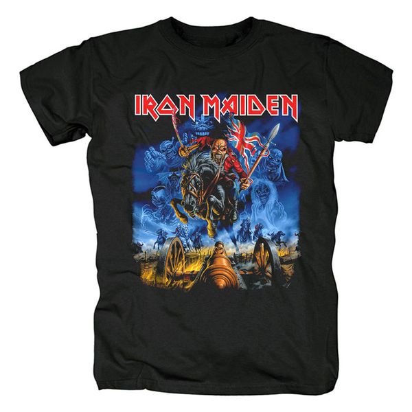 официальная футболка iron maiden trooper обложка альбома логотип группы мужские хлопчатобумажные рубашки с коротким рукавом t0181, White
официальная футболка iron maiden trooper обложка альбома логотип группы мужские хлопчатобумажные рубашки с коротким рукавом t0181, White