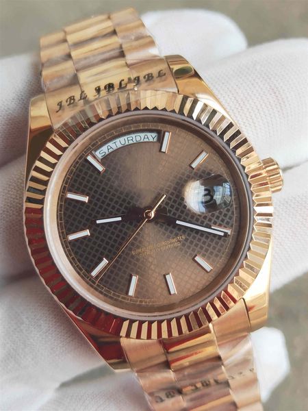 2019 men watches datejust automatic mechanical movement wristwatches 40mm mens stainless steel mens sports watches, Slivery;brown
2019 men watches datejust automatic mechanical movement wristwatches 40mm mens stainless steel mens sports watches, Slivery;brown