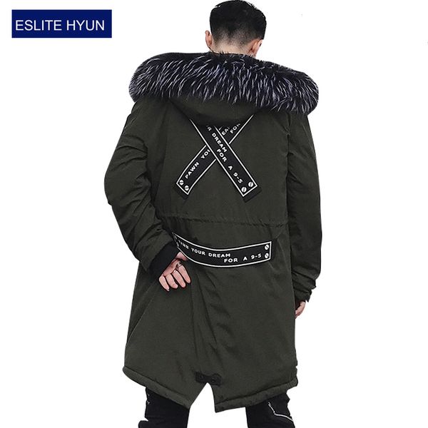 2019 new fashion casual winter jacket men hooded warm coats parkas men thick medium-long solid hip hop men's winter jackets, Tan;black
2019 new fashion casual winter jacket men hooded warm coats parkas men thick medium-long solid hip hop men's winter jackets, Tan;black
