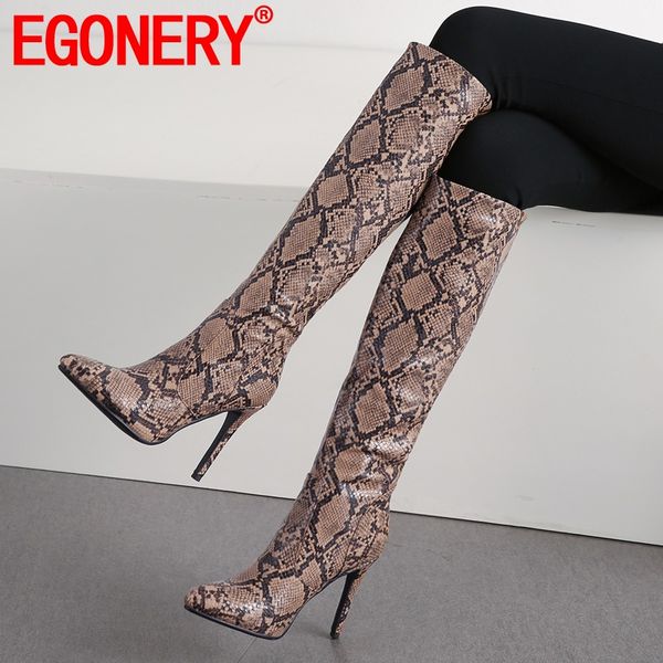 egonery 2019 winter new fashion knee high boots outside pointed toe super high heels plus size women shoes drop shipping, Black
egonery 2019 winter new fashion knee high boots outside pointed toe super high heels plus size women shoes drop shipping, Black