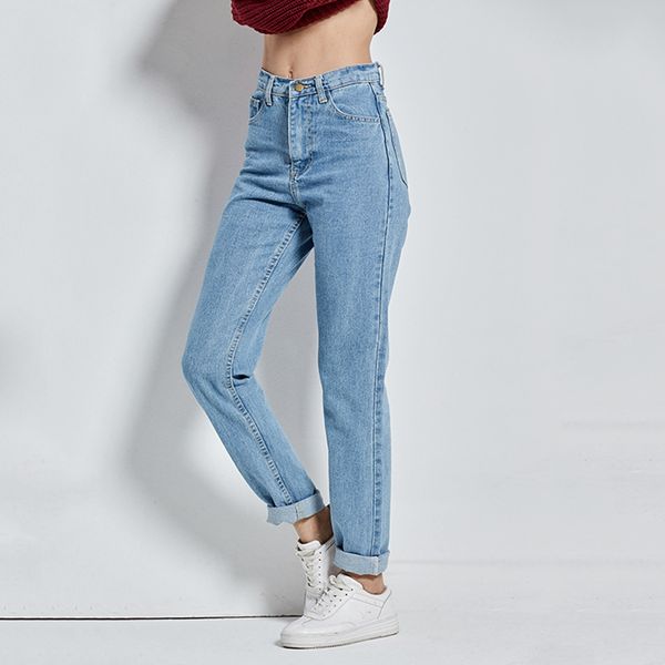 harem jeans pants vintage high waist jeans casual loose woman boyfriends women's full length mom cowboy denim pants, Blue
harem jeans pants vintage high waist jeans casual loose woman boyfriends women's full length mom cowboy denim pants, Blue