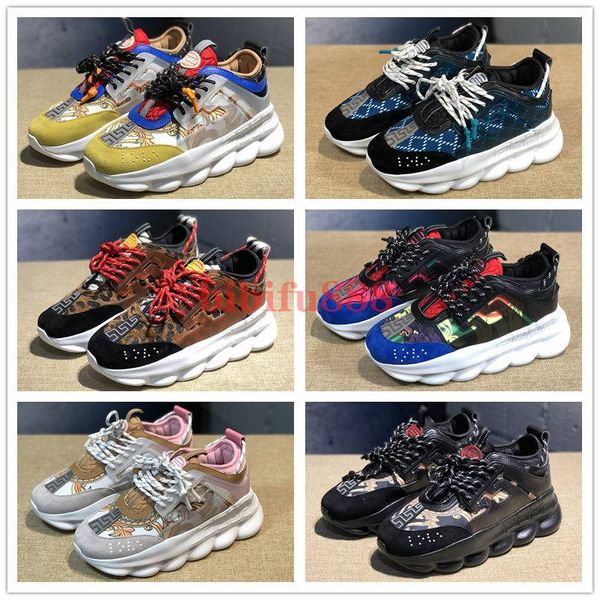 2019 luxury chain reaction brand de igner trainer neaker men and women fa hion link embo ed ole port ca ual hoe 36 45
2019 luxury chain reaction brand de igner trainer neaker men and women fa hion link embo ed ole port ca ual hoe 36 45