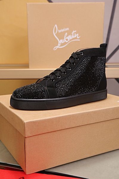 dhl high-shoes red bottom male and female couple models thick bottom high-lace-up rhinestone wild outdoor travel code 35-45#03, Red;white
dhl high-shoes red bottom male and female couple models thick bottom high-lace-up rhinestone wild outdoor travel code 35-45#03, Red;white