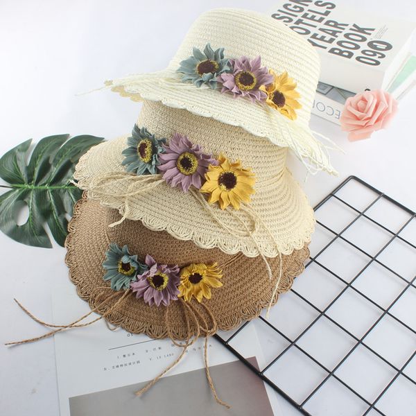 parent and child straw hat korean-style beach sun-resistant casual bucket hat sunflower flower bucket mother & daughter chil, Yellow
parent and child straw hat korean-style beach sun-resistant casual bucket hat sunflower flower bucket mother & daughter chil, Yellow