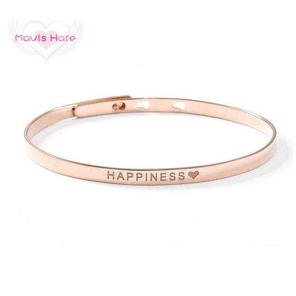 mavis hare happiness bangle stainless steel adjustable bracelet bangle silver/gold/rose gold beach accessories as summer jewelry, Black
mavis hare happiness bangle stainless steel adjustable bracelet bangle silver/gold/rose gold beach accessories as summer jewelry, Black