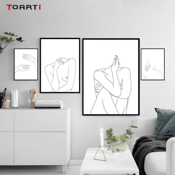 nordic posters&prints modular minimalist line drawing wall pictures woman body nude art paintings bedroom home decor mural
nordic posters&prints modular minimalist line drawing wall pictures woman body nude art paintings bedroom home decor mural