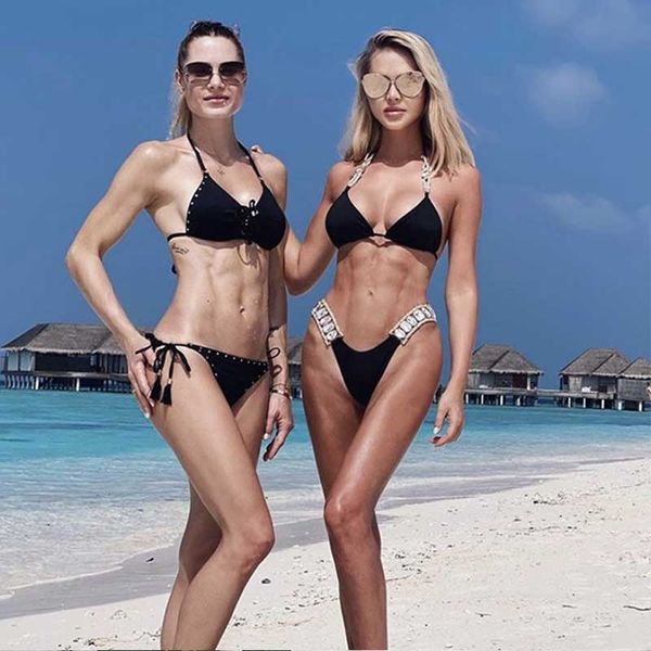 2020 new women's swimsuit bikini crystal diamond female swimsuit plain straps backless bikini manufacturer spot swimsuit bk0603
2020 new women's swimsuit bikini crystal diamond female swimsuit plain straps backless bikini manufacturer spot swimsuit bk0603