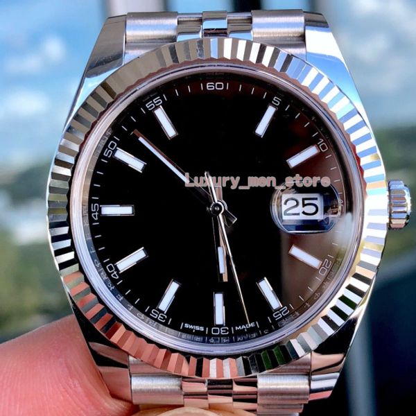 Upgraded ver ion luxury men watch date 41mm 126334 black index automatic eta 2836 automatic movement men watch, Slivery;brown
Upgraded ver ion luxury men watch date 41mm 126334 black index automatic eta 2836 automatic movement men watch, Slivery;brown