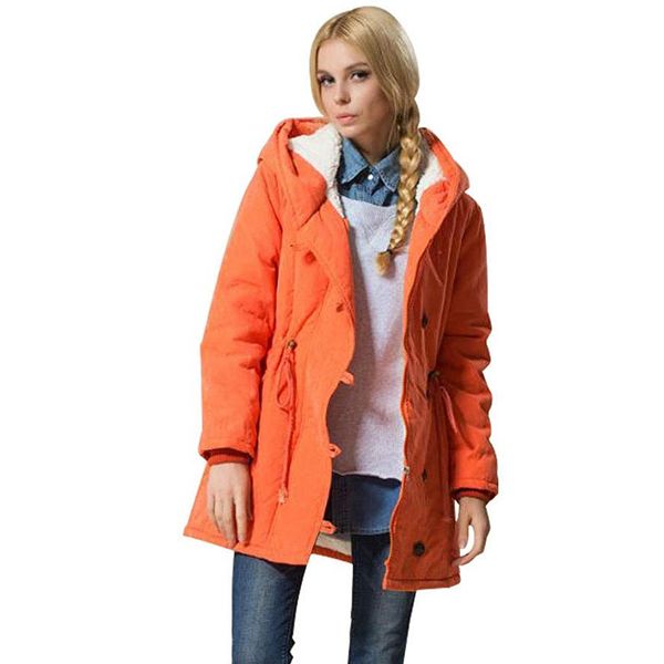 women fashion warm coat spring hooded fleece basic jacket ladies autumn long sleeve female parka cotton coat overcoat#a, Black
women fashion warm coat spring hooded fleece basic jacket ladies autumn long sleeve female parka cotton coat overcoat#a, Black