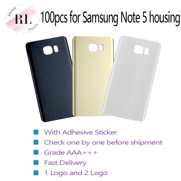 dhl 100pcs rear door battery case cover replacement for samsung galaxy note 5 note5 n920 single and double glass logo
dhl 100pcs rear door battery case cover replacement for samsung galaxy note 5 note5 n920 single and double glass logo