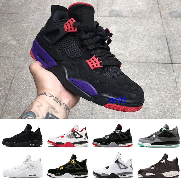 new 4 4s men basketball shoes raptors pure money royalty white cement bred fire red mens trainers sports sneakers size 7-13, Black
new 4 4s men basketball shoes raptors pure money royalty white cement bred fire red mens trainers sports sneakers size 7-13, Black