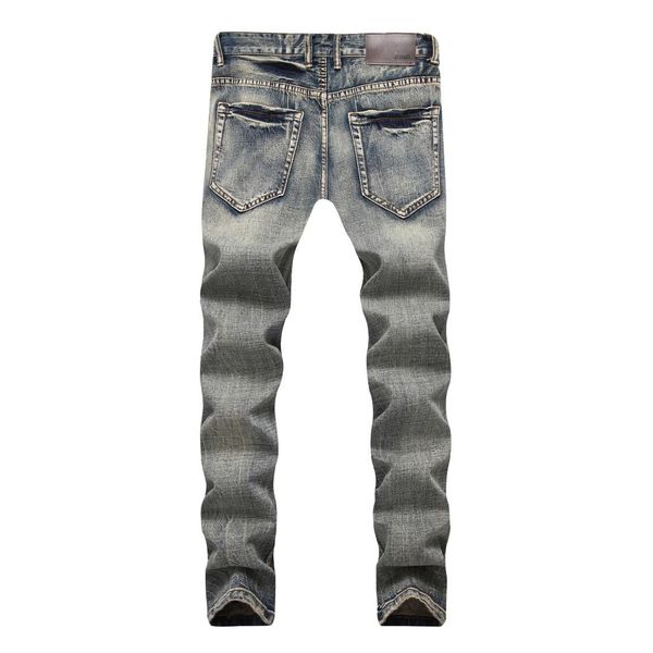men's wear with holes nostalgic jeans foreign trade flag base fabric multi-frayed chong lan cowboy trousers men on behalf, Blue
men's wear with holes nostalgic jeans foreign trade flag base fabric multi-frayed chong lan cowboy trousers men on behalf, Blue