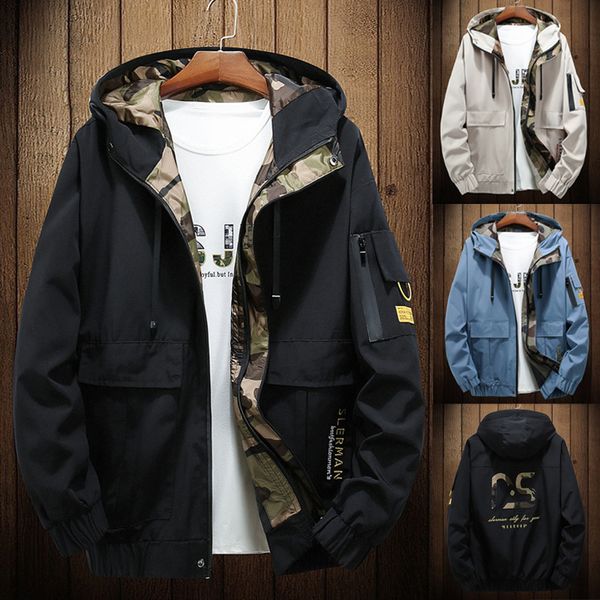 men's autumn winter casual fashion patchwork hoodie pockets outwear coat clothing us size up to 3xl hip hop slim fit pilot coat, Black;brown
men's autumn winter casual fashion patchwork hoodie pockets outwear coat clothing us size up to 3xl hip hop slim fit pilot coat, Black;brown