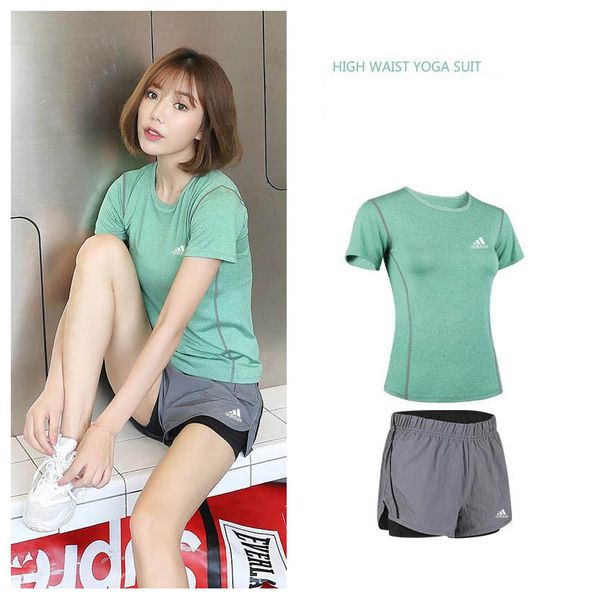 womens designer sports suit female net red yoga clothes professional gym running clothes loose casual baseball jersey running wear wholesale, Gray
womens designer sports suit female net red yoga clothes professional gym running clothes loose casual baseball jersey running wear wholesale, Gray