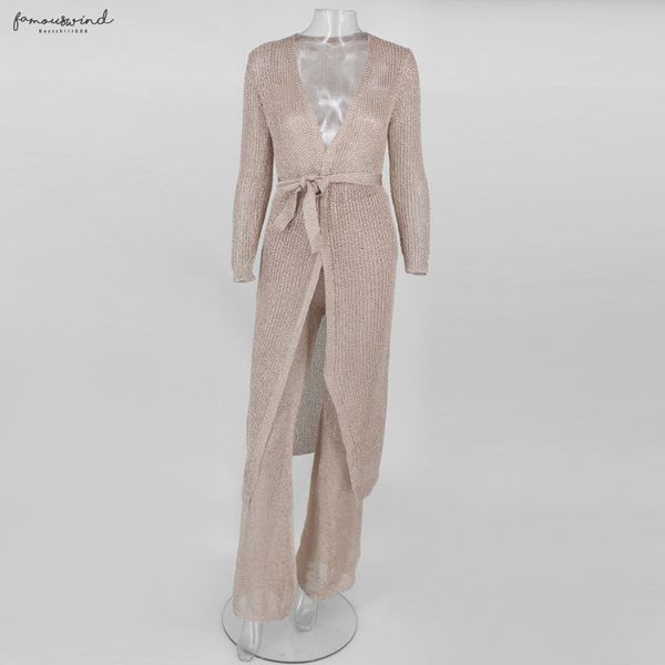 womenshollow out perspective cropped cardigan with belt two pieces sets pants club v-neck v-neck night out party set, White
womenshollow out perspective cropped cardigan with belt two pieces sets pants club v-neck v-neck night out party set, White