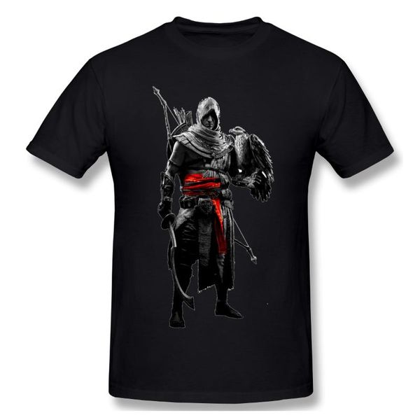 bayek case casual t shirt men clothes assassins creed tee shirt 100% cotton o neck t-shirts new design slim fit top, White;black
bayek case casual t shirt men clothes assassins creed tee shirt 100% cotton o neck t-shirts new design slim fit top, White;black