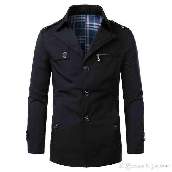 mens designer trench coats autumn solid mens outerwear fashion lapel neck coats with button, Tan;black
mens designer trench coats autumn solid mens outerwear fashion lapel neck coats with button, Tan;black