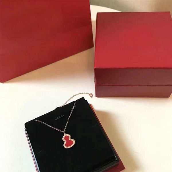 necklace red agate gourd necklace 18k gold plated necklace woman love gift ing, Silver
necklace red agate gourd necklace 18k gold plated necklace woman love gift ing, Silver