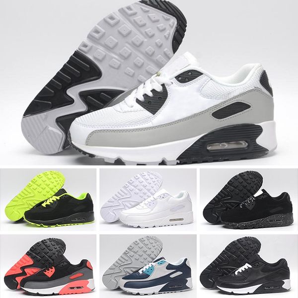 Hot selling classic 90 Men women Shoes Black Red White Trainer Air Cushion Surface Shoes 36-45
Hot selling classic 90 Men women Shoes Black Red White Trainer Air Cushion Surface Shoes 36-45