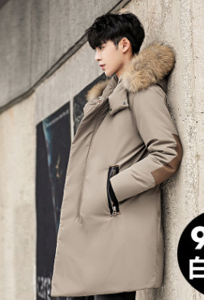 men's down & parkas korean style men jacket winter casual warm chaquetas hombre medium long hooded large wool collar thickened coat, Black
men's down & parkas korean style men jacket winter casual warm chaquetas hombre medium long hooded large wool collar thickened coat, Black