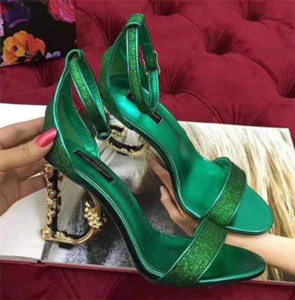 sandals high heels sandals for woman, genuine leather dressing pumps with d baroque & g sculpted heel sandals size 35-41 with box d2, Black
sandals high heels sandals for woman, genuine leather dressing pumps with d baroque & g sculpted heel sandals size 35-41 with box d2, Black