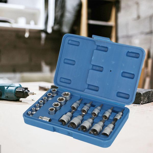 29pcs multi types socket chrome vanadium steel male/female star socket bit set hand tool set chrome vanadium steel
29pcs multi types socket chrome vanadium steel male/female star socket bit set hand tool set chrome vanadium steel