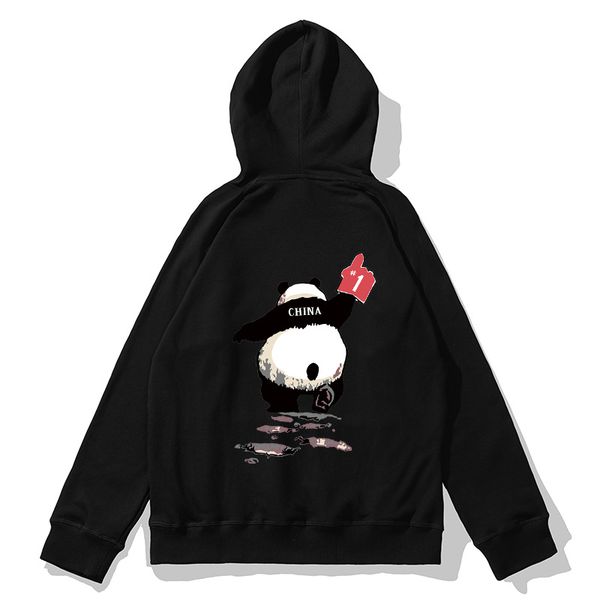 new autumn korean fashion hoodies chinese panda printing hoodie pullover men and women of pure cotton loose sizes ins sweatshirts, Black
new autumn korean fashion hoodies chinese panda printing hoodie pullover men and women of pure cotton loose sizes ins sweatshirts, Black