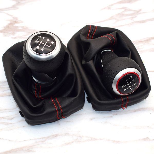 5 / 6 speed 12mm car gear shift knob lever stick handle gaiter boot cover case red stitch for a3 s3 2001 2002 2003
5 / 6 speed 12mm car gear shift knob lever stick handle gaiter boot cover case red stitch for a3 s3 2001 2002 2003