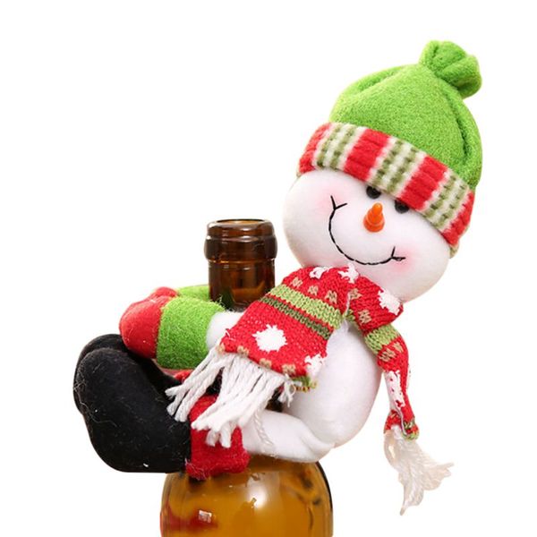 christmas wine bottle cover snowman santa claus bottle cover dinner table christmas decorations for home xmas ornaments
christmas wine bottle cover snowman santa claus bottle cover dinner table christmas decorations for home xmas ornaments